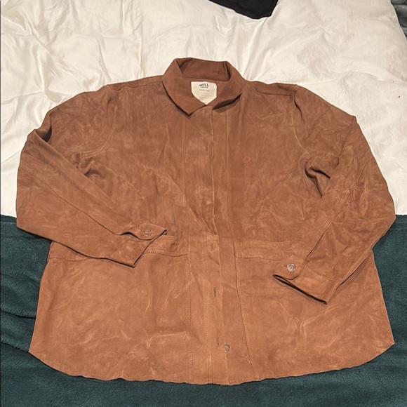 Brown Suede “Will Jacket” from Sézane - Picture 2 of 3